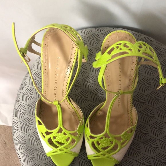 Charlotte Olympia t-strap heels - Picture 8 of 9